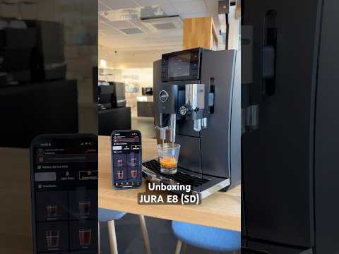 Unboxing the brand new JURA E8 (SD) 2025!!! #coffee #jura