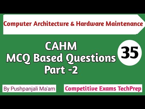 Lec 1 1 CPU Organisation in Computer Architecture Hardware Maintenance in Hindi