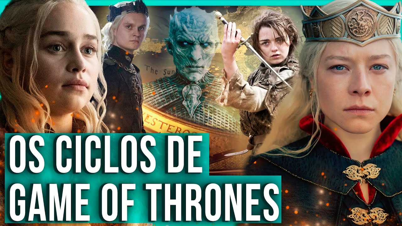 TUDO SE CONECTA em HOUSE OF THE DRAGON e GAME OF THRONES: a HISTÓRIA que move o MUNDO DE GELO E FOGO