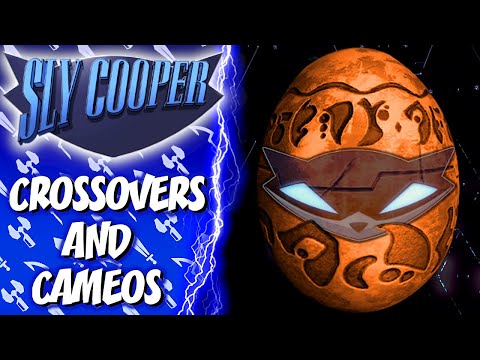 Sly Cooper - 20-Years of Crossovers, Easter Eggs & Cameos - Ft. Bassub Gaming