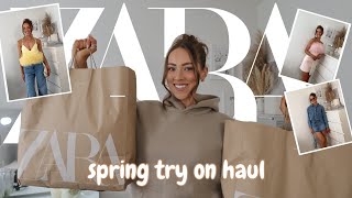 ZARA TRY ON HAUL | SPRING NEW IN APRIL 2025 | 5 Spring Outfits 🌷🌿🧺🌼