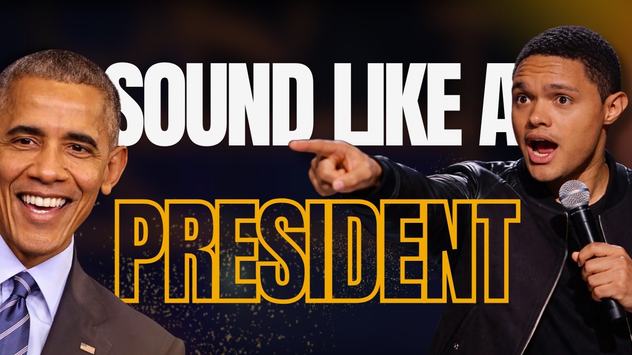 Trevor Noah’s Theory About Obama’s Voice