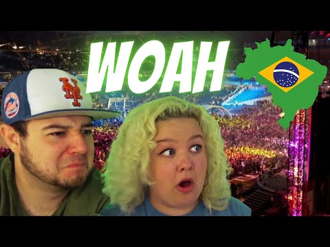 BEST BRAZILIAN CROWDS | AMERICAN COUPLE REACTION VIDEO