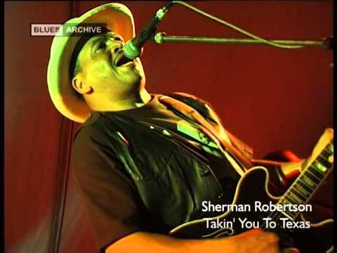 SHERMAN ROBERTSON 'TAKIN' YOU TO TEXAS' trailer -  JSP5808 on JSP Records