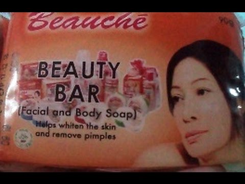 Demonstration of beauche beauty bar soap