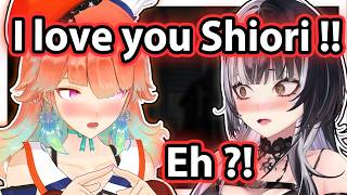 Kiara Suddenly Confessed Her Feelings to Shiori On Stream【Hololive】