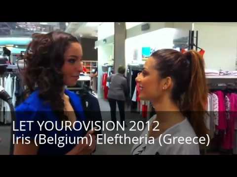 OIKOTIMES: IRIS AND ELEFTHERIA ELEFTHERIOU INTERVIEW \ LET YOUROVISION 2012