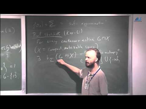 Lewis Bowen -Entropy theory for actions of nonamenable groups