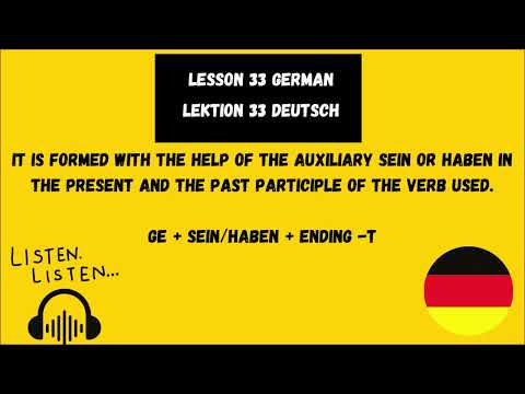 German Perfect Tense Regular | Das Perfekt | Understand the German Perfect