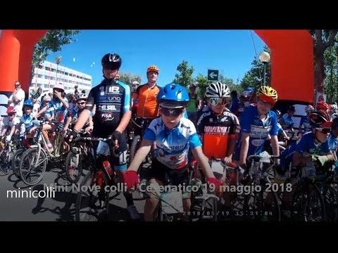 Mini Nove colli, mario cipollini, sportful - cesenatico 19 maggio 2018