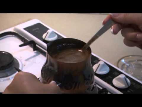 How To Make ELNAKHLEH Coffee With CardamoN  russian