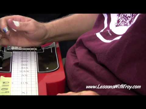 LAP STEEL LESSONS - [HD] - Lap Steel Basics Vol. #1 - Part A by Troy Brenningmeyer