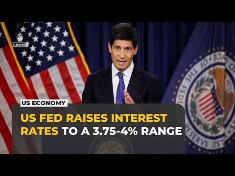 US Federal Reserve raises interest rates for first time in three years