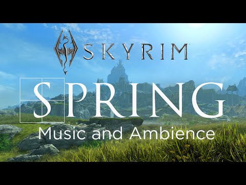 Spring in Skyrim | Music and Ambience