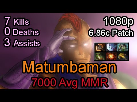 Matumbaman Anti-Mage 6.86 | 7000 Avg MMR Match | Ranked Full Game