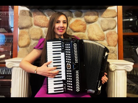 6169 - Black Castiglione 903A Piano Accordion LMH 41 120 $1999