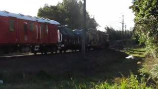 preview picture of video 'Feilding & Districts Steam Rail Society Locomotive Wab 794, Main Trunk Line, Owhango'