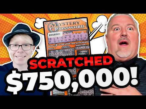 He Scratched a $750,000 Lottery Ticket and Everything Changed