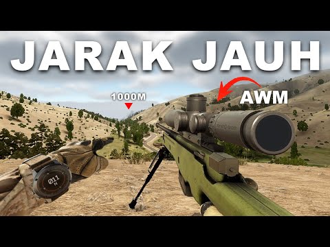 Pertempuran Jarak jauh Sniper Di Perbukitan - Arma Reforger