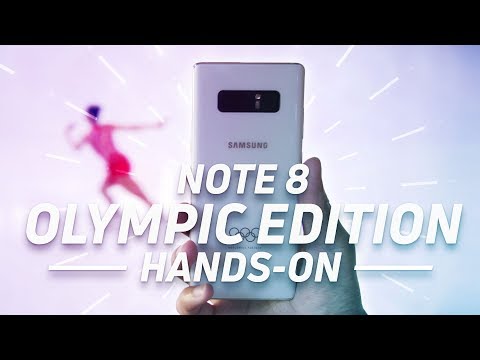 This is the Olympic Galaxy Note 8