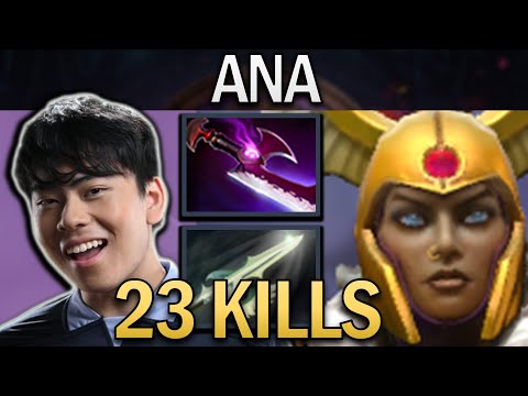 Legion Commander Gameplay Ana with 23 Kills and Halberg