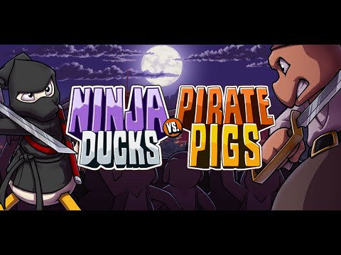 Видео Ninja Ducks vs. Pirate Pigs #1