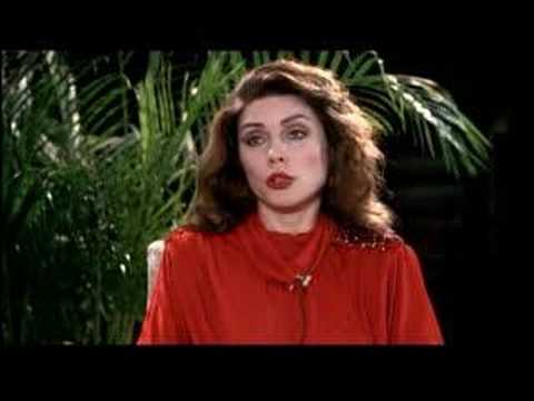 Interview scene in Videodrome with Debbie Harry as Nicki