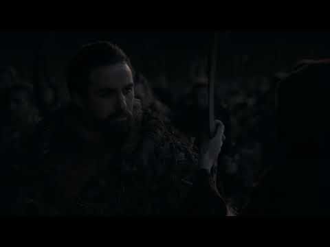 Melisandre lighting the Dothraki Arakhs "Swords" GOT S08E03