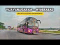 Vijayanagaram To Hyderabad BSR Premium Volvo 9600S Smooth Luxury Bus Journey