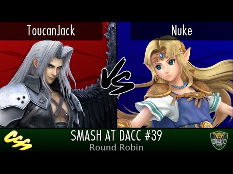 [Smash at DACC #39] Round Robin: ToucanJack (Yoshi, Sephiroth) vs Nuke (Zelda)