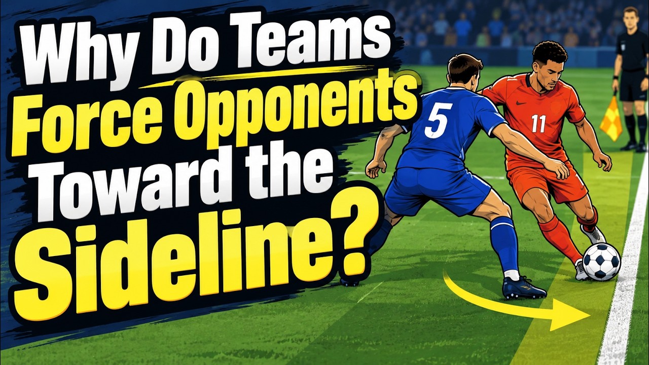Why Do Teams Force Opponents Toward the Sideline