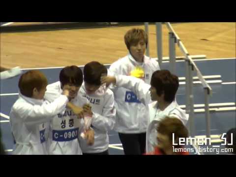 [FANCAM]120108 MBC idol athletics championships - INFINITE