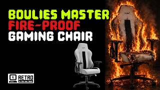 The Fire-Resistant Gaming Chair? | Boulies Master Unboxing & Review #burnbabyburn