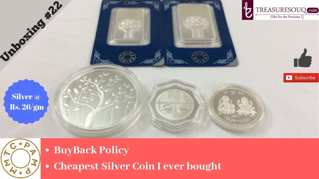 Watch video MMTC-PAMP Gold/Silver BuyBack | Unboxing Cheapest Silver Coin from Treasuresouq | Varun Kumar Now MMTC-PAMP Gold/Silver BuyBack | Unboxing Cheapest Silver Coin from Treasuresouq | Varun Kumar