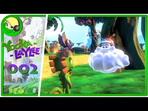 Yooka Laylee Deutsch ★ Wolken rennen um eine Paige • 002 • Let's Play Yoka Laylee PC