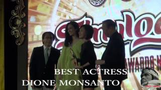 Best Actress sinulog2016 Short Film Contest DIONE MONSANTO