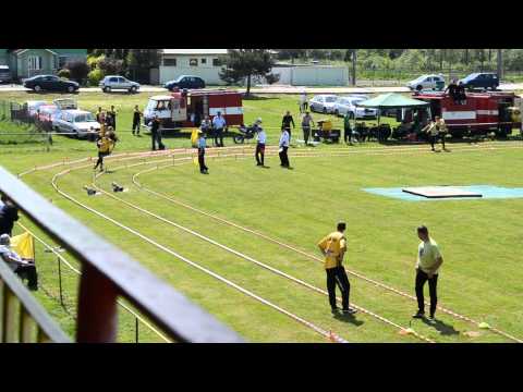 DHZ Čižatice - muži (1.štafeta, Ploské 16.5.2015) čas: 75 s.