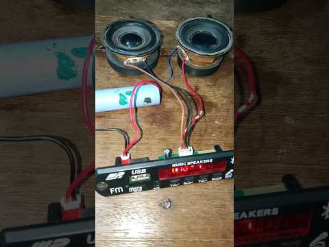 Bluetooth card se two speaker bajaye #viral #Tech dk experiment