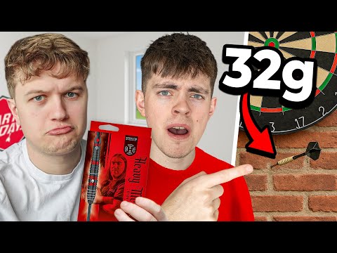 We Tried The Worlds HEAVIEST Darts!