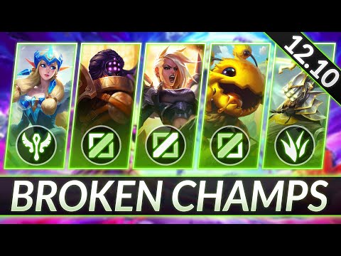 3 MOST BROKEN MAINS of EVERY ROLE for Patch 12.10 - Best Champions Tier List - LoL Guide