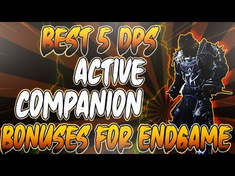BEST 5 Active Companion Bonuses for Endgame DPS in Neverwinter