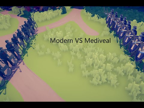 Knights VS Riot police (TABS)