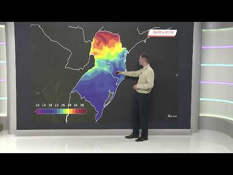 Previsão do tempo | Sul | Forte calor no centro-norte do Paraná | Canal Rural