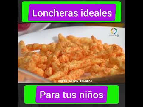Loncheras saludables para los niños