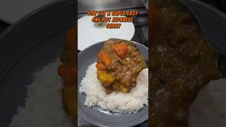 Easy one pot Japanese Curry