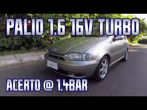 Fiat Palio 1.6 16V Turbo, novo acerto 276hp @ 1,4bar