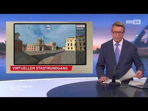 Virtuelle 3D-Panoramtour Potsdam 1850/2012 RBB Brandenburg aktuell vom 29.10.2020