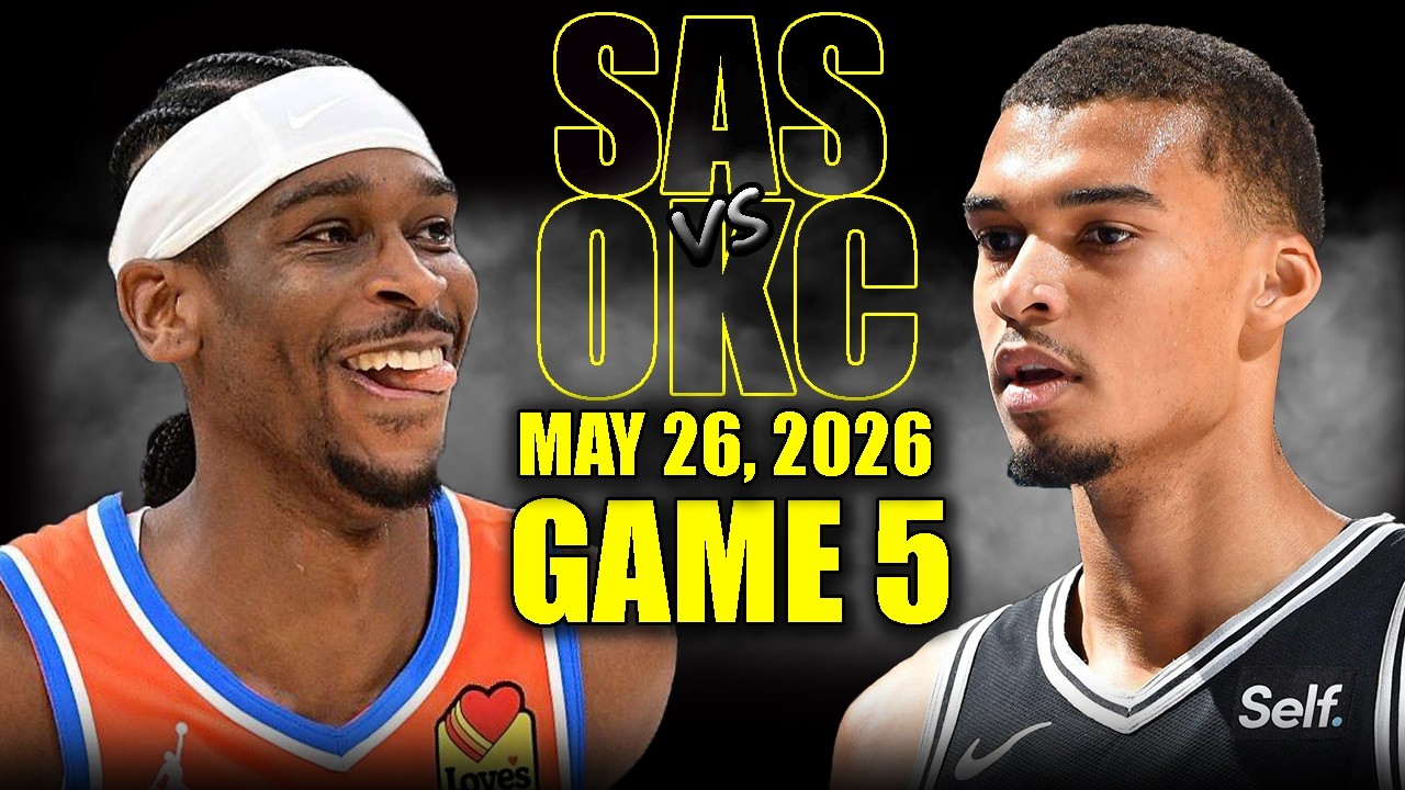 5월27일 샌안토니오 오클라호마 NBA 하이라이트