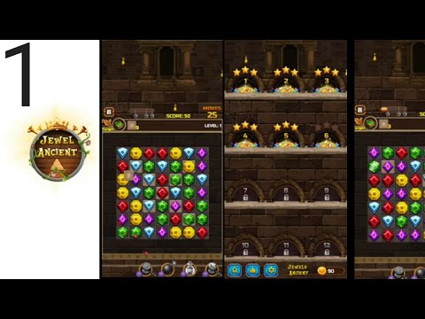 Jewel Ancient: find treasure in pyramid level 1 - 5 #creativejoy