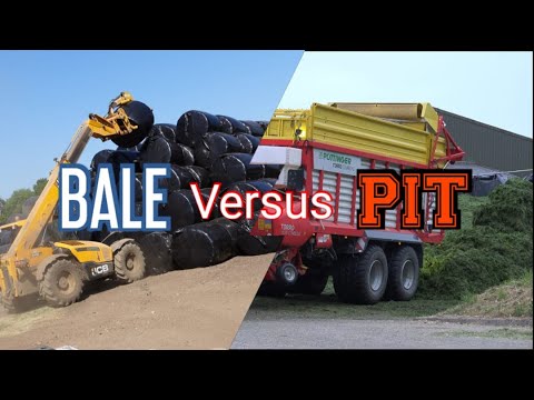 WHICH Is BETTER? BALE SILAGE Or CLAMP SILAGE???